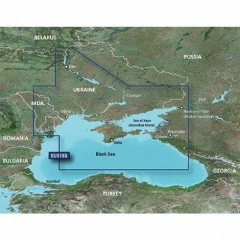 Карта GARMIN Черное море, Азовское море g3 Vision VEU063R Карта GARMIN Черное море, Азовское море g3 Vision VEU063R