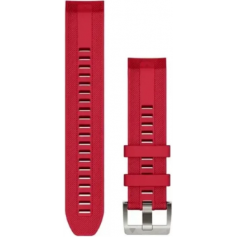 Ремешок GARMIN QUICKFIT 22 для MARQ/MARQ (Gen 2) цвета красная плазма, силиконовый Ремешок GARMIN QUICKFIT 22 для MARQ/MARQ (Gen 2) цвета красная плазма, силиконовый